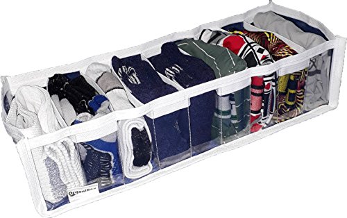 Organizador de Gavetas Transparente, 4 unidades