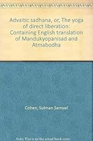 Advaitic Sadhana 084260989X Book Cover