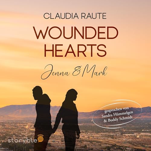 Wounded Hearts - Jenna & Mark Audiolibro Por Claudia Raute arte de portada