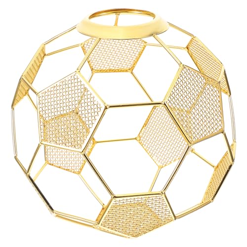 Housoutil Lustre Creux Abat-jour Moderne En Forme De Ballon De Football Pour Décoration De Plafond