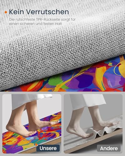 Tapis de sol moderne graffiti abstrait lavable moquette salon