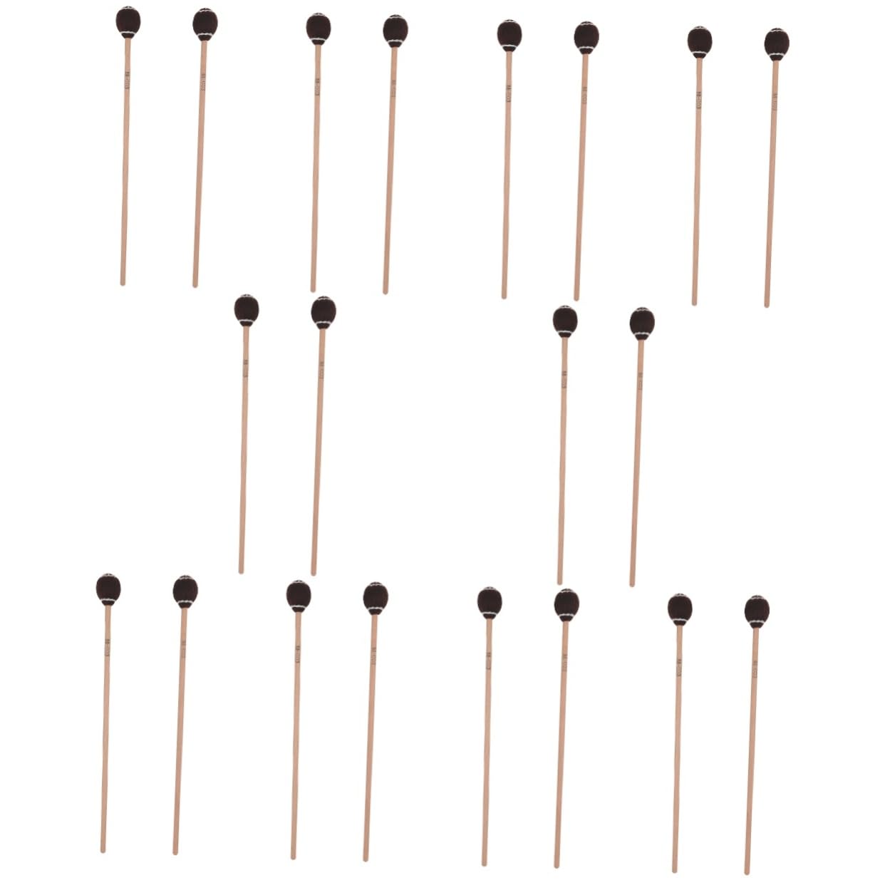 Abaodam 20 Mazos De Marimba Baquetas De Marimba De Palos De Instrumentos De Percusión Piezas De Marimba Baquetas Prácticas Martillo De Marimba Accesorios Para