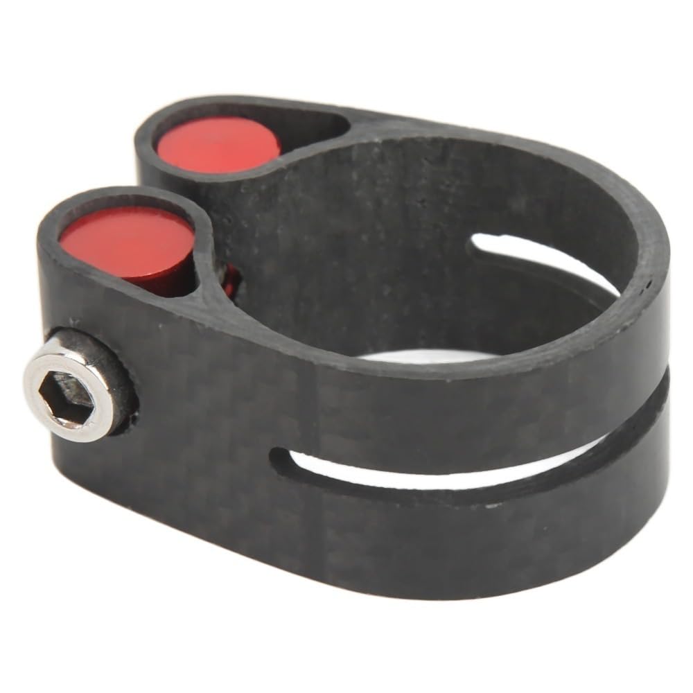 Collier de serrage en fibre de carbone anti glissement pour bloquer la selle de vélo