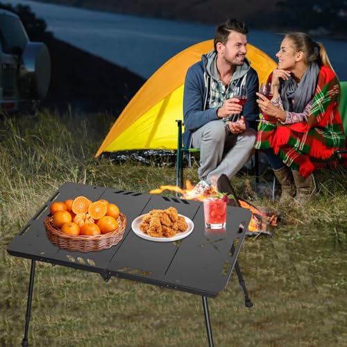 Table de camping pliante et table d'extérieur portable pour voyage - 3
