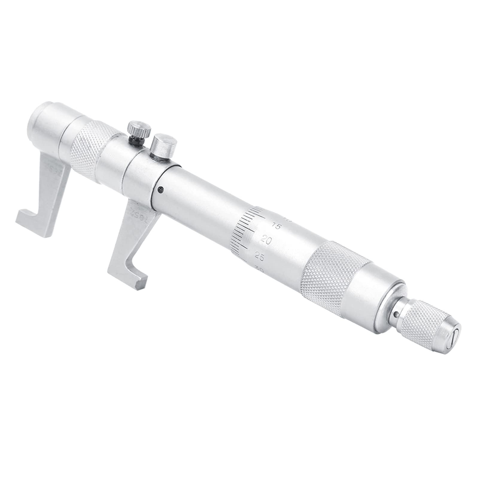ViaGasaFamido Micrometro per Interni in Acciaio Inossidabile 25-50mm/50-75mm, Strumento di Misurazione Ad Alta Precisione con Testa in Lega per Varie Dimensioni Interne (50-75MM)