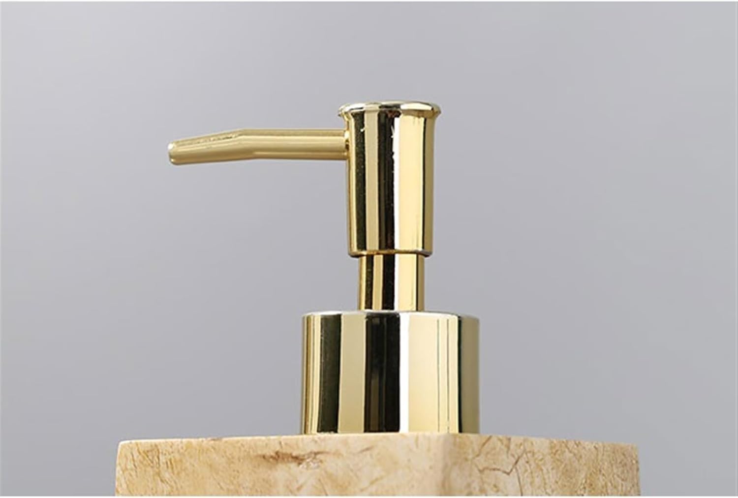 Kitchen Soap Dispenser Resin Soap Dispenser Luxury Lotion Bottle Shampoo Shower Gel Subbottling 500ML Large Capacity Soap Dispensers Bathroom Soap Dispenser(C)