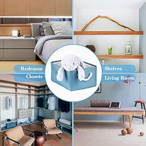 Dog Toy Storage Basket/Bin with Personalized Embroidered Pet Name – Collapsible Pet Storage Bins Rectangle Organizer Basket for Dog Toys, Clothing, Blankets, Food & Accessories (Small, Pink)