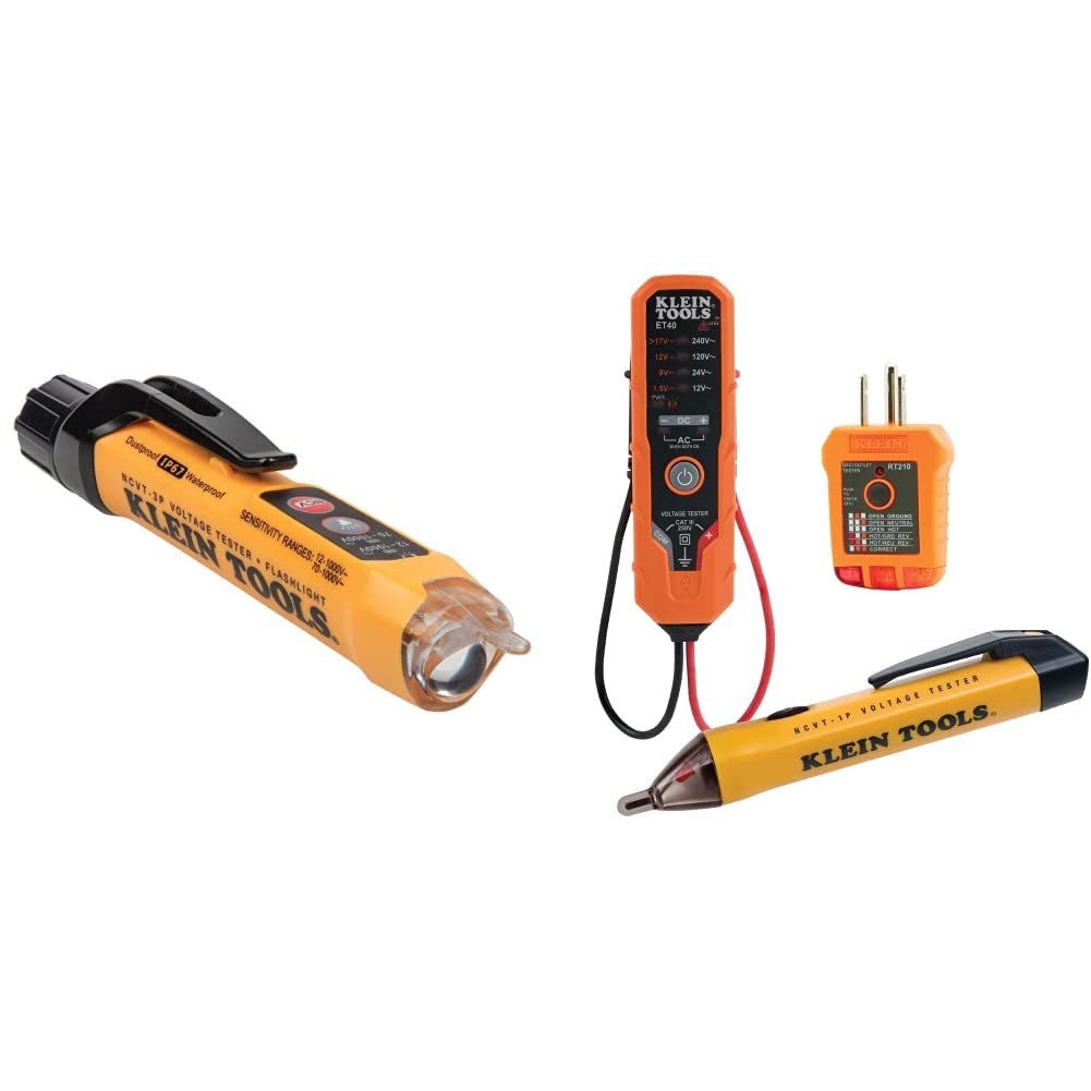 Klein Tools NCVT3P Dual Range Non Contact Voltage Tester