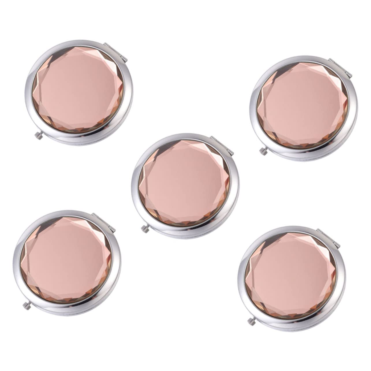 Miroir de voyage pratique et délicat lot de 5 miroirs pliants de maquillage pour sac