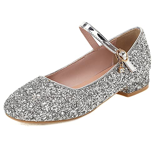 Chaussures Mary Jane à talon bas et bout carré Lizoleor pour femme