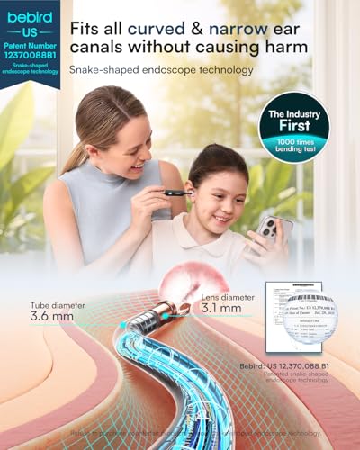 Image of Earsight Ultra 2K Ear Wax Removal Tool Camera,Visual Tweezers & Dropper Kit
