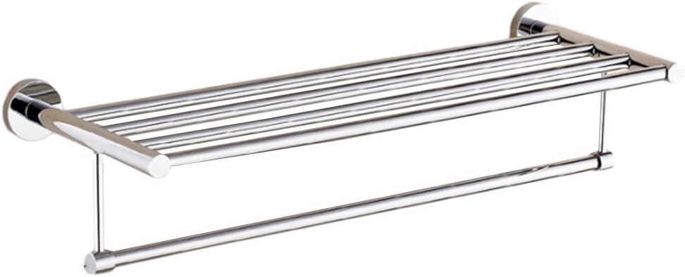 HCJMJJ FJXLZ® Towel rack, Wall-mounted Bathroom Stainless steel Towel rack 60cm Wall-mounted stainless steel