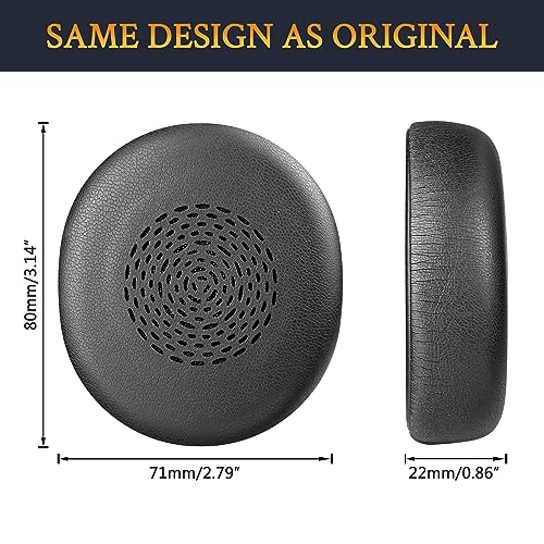 SOULWIT Earpads Replacement for Jabra Evolve2 75 PC Wireless Headset(Do Not fit Evolve 75) - Image 3