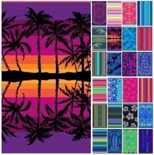 MyShoeStore JUMBO EXTRA LARGE EGYPTIAN COTTON JACQUARD VELOUR BEACH BATH TOWEL HOLIDAY SHEET (1 X TOWEL)