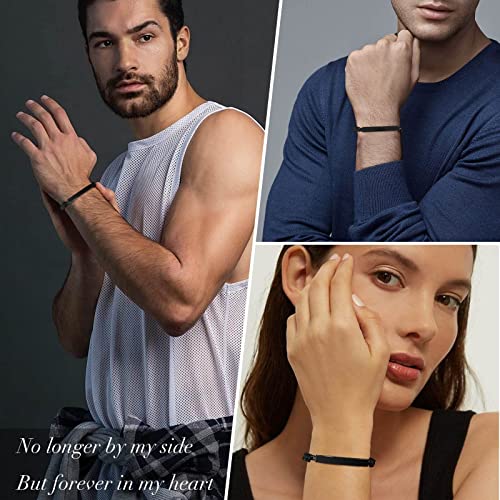 Personalized Urn Bracelet for Ashes, Cremation Jewelry Keepsakes for Women & Men, Handmade Woven Rope Adjustable Ashes Holder Bracelet, Memorial Jewelry for Loved Ones & Pets3