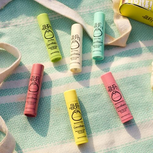 Image of Sun Bum Cocobalm Aloe Wave - Hydrating Lip Balm With Coconut Oil and Aloe Vera - 0.15 oz Stick (Pack of 2)