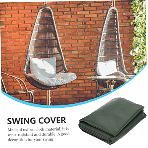 Funda para columpio transpirable para evitar suciedad en silla de jardín 3