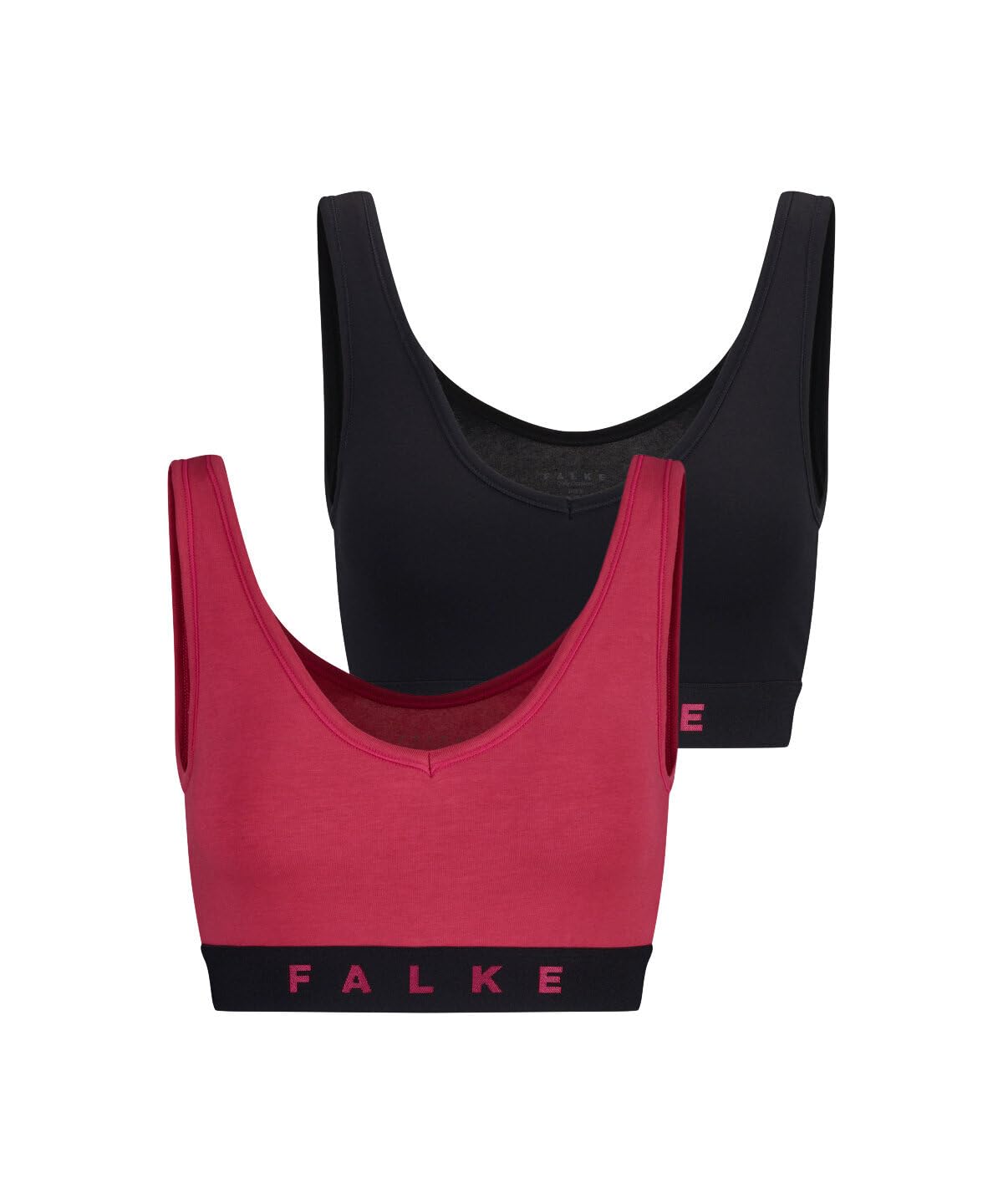 Falke Women's Multicoloured (Assortment 0020) Daily Comfort 2-Pack W Bu Baumwolle Atmungsaktiv 2 Stück Bustier, M (Pack Of 2)