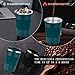 RNGODO Coffee Mug 12oz - Insulated Travel Mug Spill Proof with Leakproof Lid Vacuum Stainless Steel Travel Coffee Mug Water Tumbler to GO, Reusable Coffee Cup for Men and Women for Hot & Cold Drinks