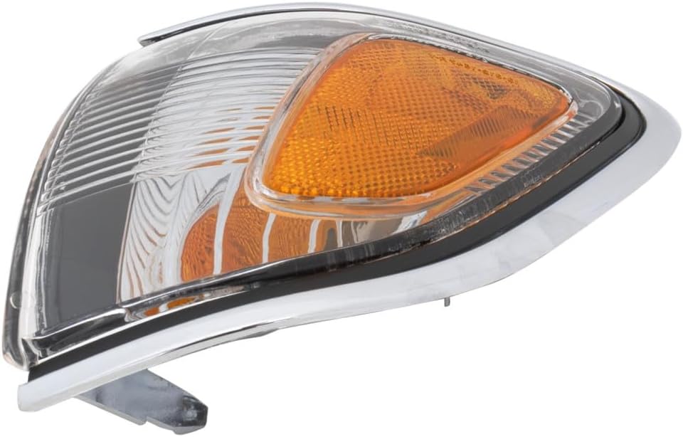 CarLights360 For Toyota Tacoma 2001 2002 2003 2004 Side Marker Light Assembly Driver And Passenger Side | Pair | Chrome | TO2520161 | TO2521161 | 81620-04080 | 81610-04080