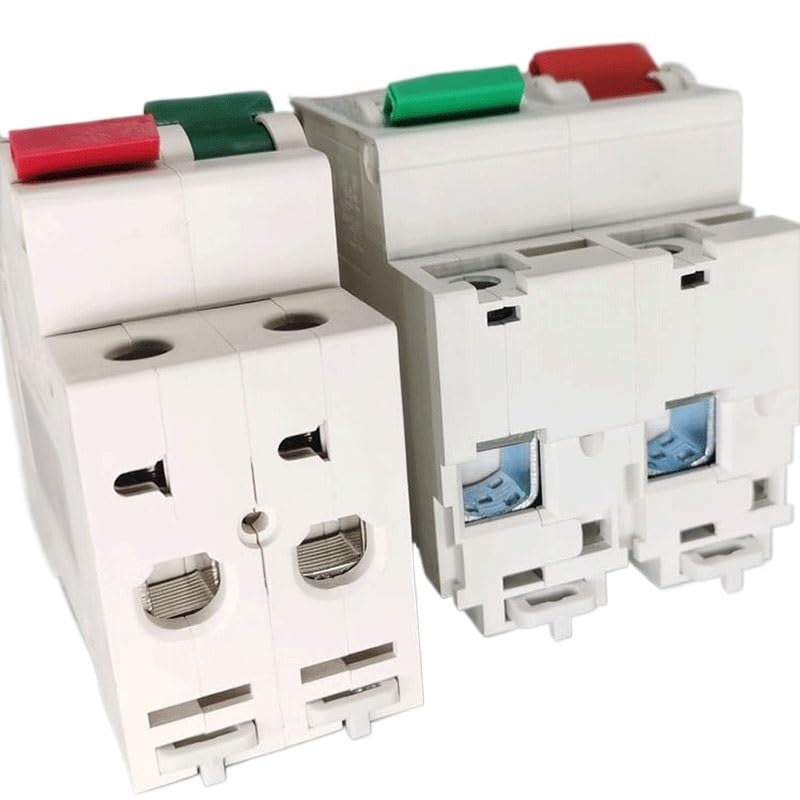 Salvavita Riarmo Automatico Interruttore automatico DC 1P+1P 2P+2P MCB, doppio interblocco di conversione di potenza, 32A, 63A, 80A, 100A, 125A, 150A, 160A, 200A, 250A, protettore for interruttore aut
