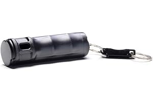 Fox Labs 11FTK Fox Labs 11FTK Black MK-3/OC/Chemical Splatter Key Chain Flip Up Pepper Spray