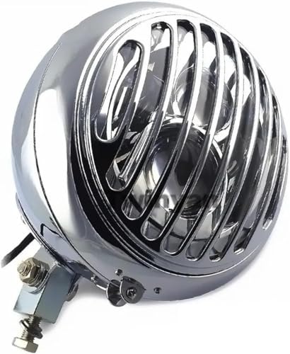 Phare de moto 7 pouces acier optique de rechange pour Sportster et Touring