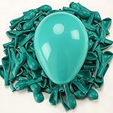 WEIKA 200 Pcs 5 Inch Tiffany Blue Matte Balloons, Helium Latex Balloons for Birthday Wedding Anniversary Engagement Baby Shower Graduation Valentine Party Decorations Supplies