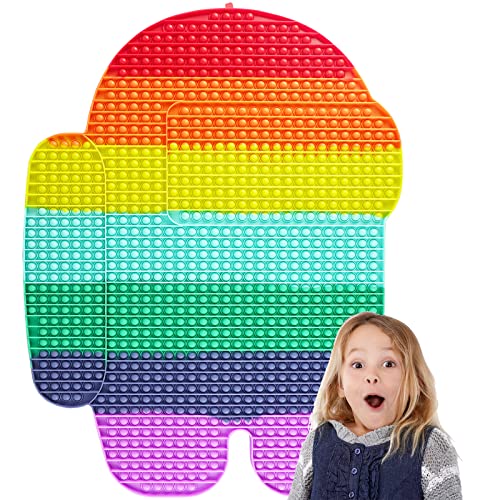 1048 Bubbles The Biggest in The World Jumbo Pop Popper It, Extra Large Giant Huge Mega 1000 1024 2000 100000 Big Size Popitz Popping Its Sensory Fidget Toy, Gigantic Push Oversized Popits Pops Popet