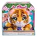 Just Play furReal My Minis Little Hugs Tiger, 4.5-inch Interactive Plush, Soft Stuffed Animal, Kids Toys for Ages 4 Up