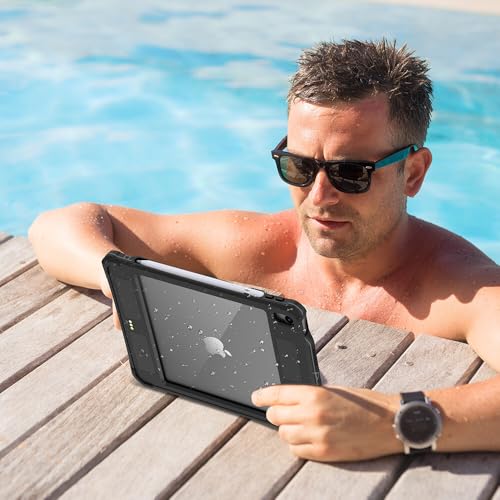 Coque iPad Pro 11 M4 2024 étanche aux chocs avec dos rigide - 4