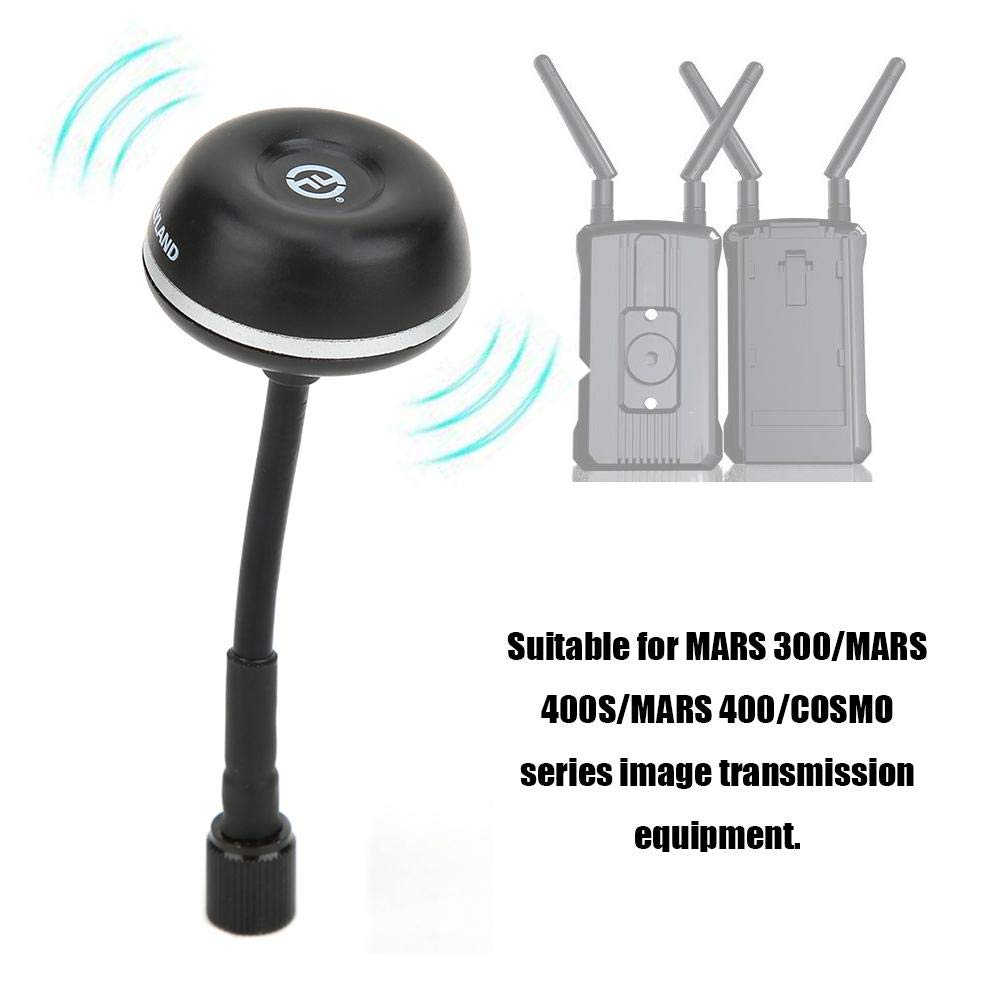 Sxhlseller Pilzförmige Antenne, 5.1-5.8GHz, 5dBi, Schwarz, Flexibel & Hochwertig für Bildübertragung