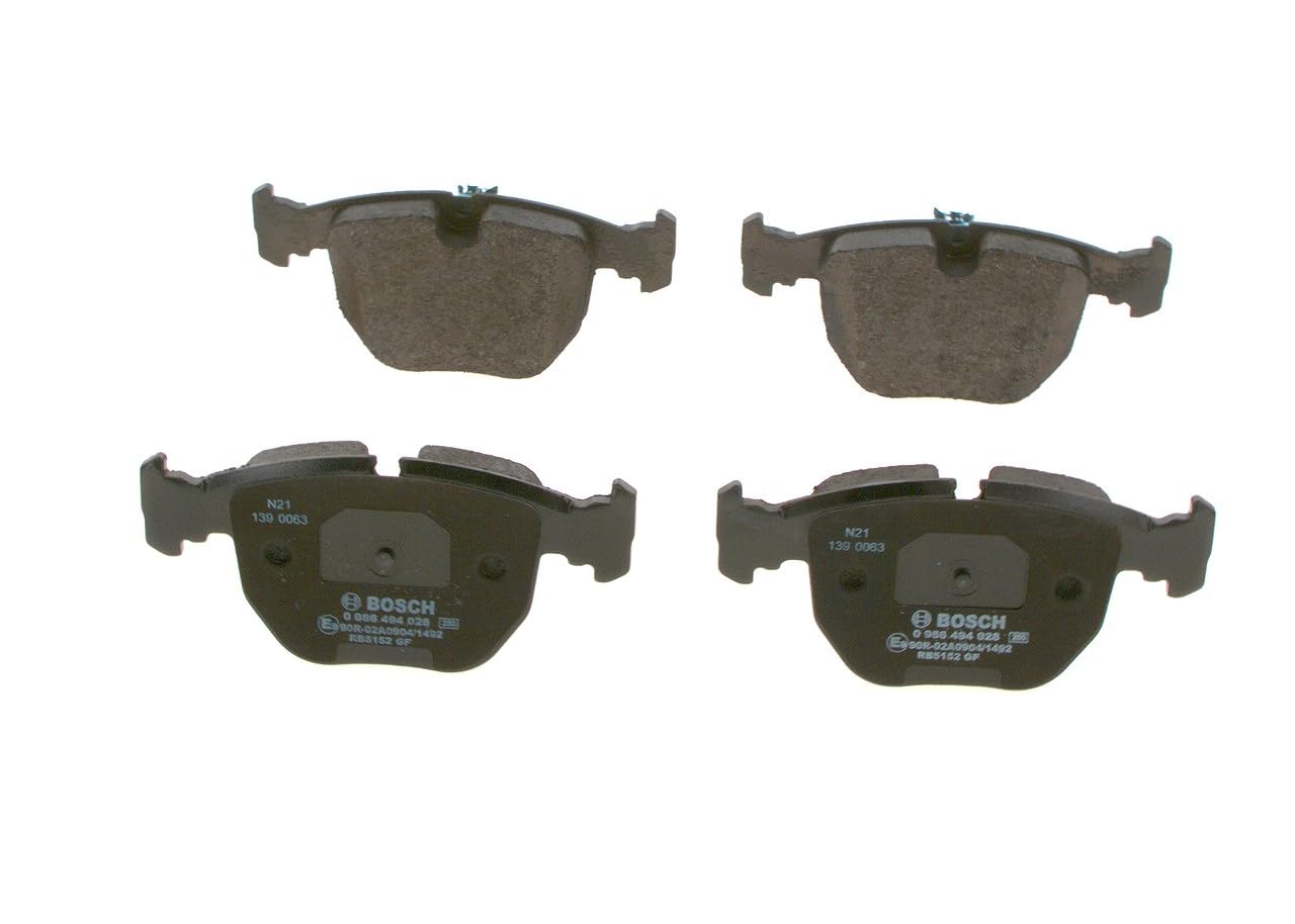 BOSCH Bremsbelagsatz, Scheibenbremse 0986494028