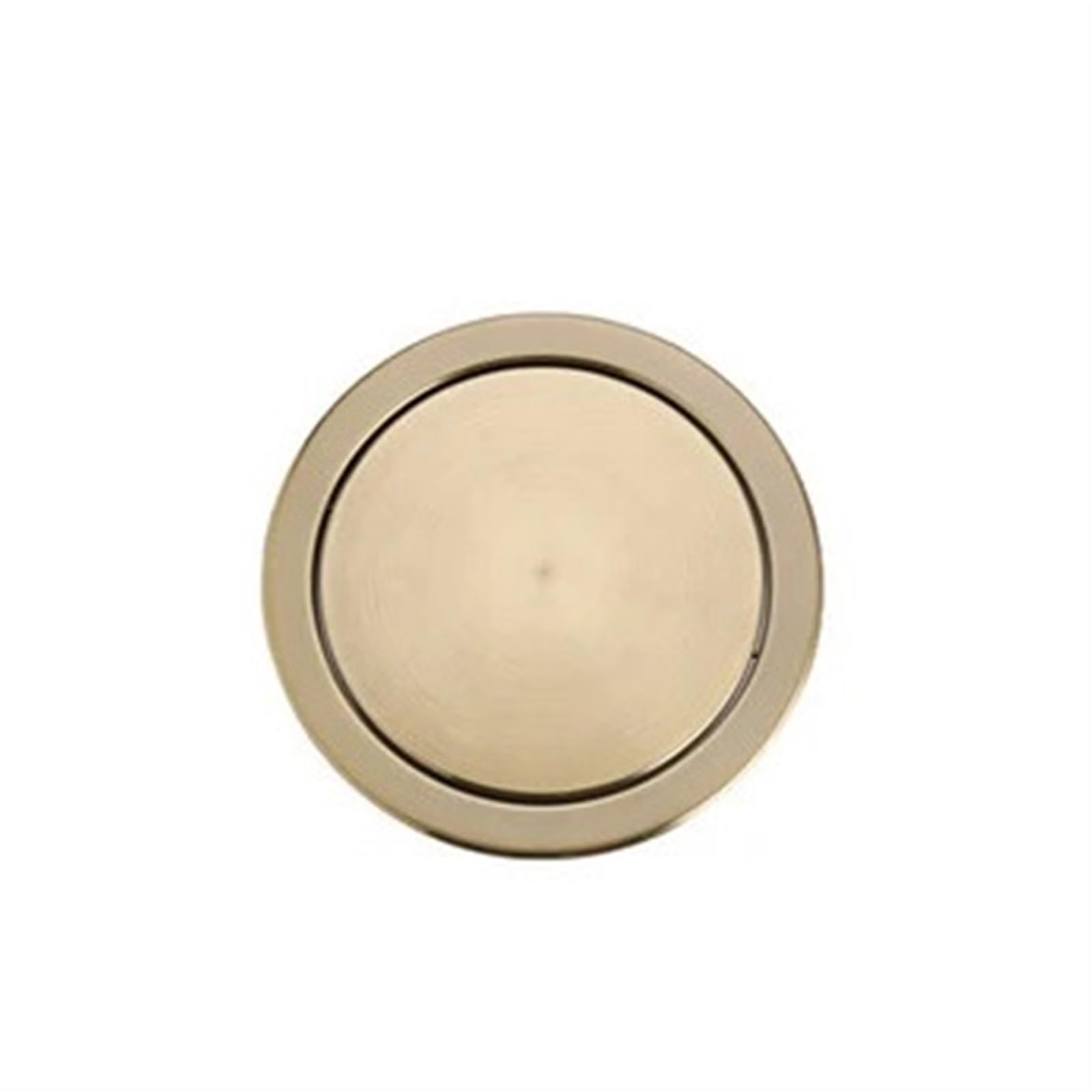 Trash Can Top Bins Stainless Steel Flap Flush Recessed Built-in Balance Swing Lid Cover Trash Bin Garbage Can Kitchen Counter Top
