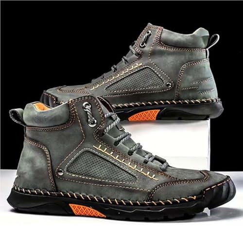 Mens Boots, Men's Comfortable Handmade Leather Boots, Waterproof, Arch Support4