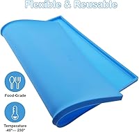 Vista 2 de 2 bandejas de silicona de rollo suizo para tartas, sartén para hornear, alfombrilla de gelatina, molde antiadherente para hornear