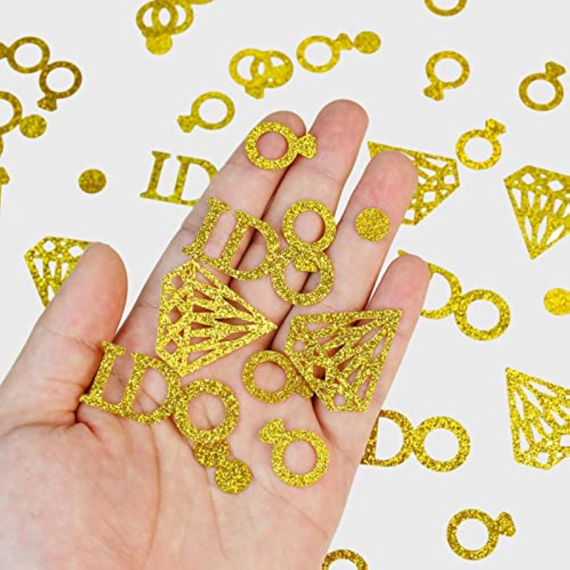 Confetti Diamond i Do Letter Shower Party for Wedding Table Decor