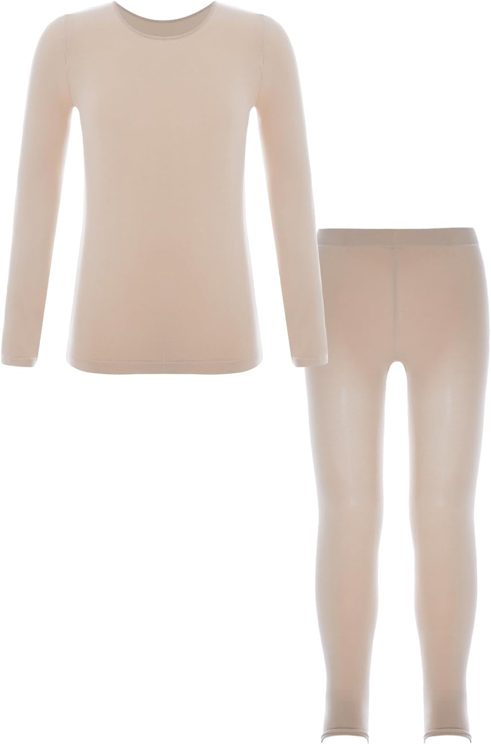 Kids Compression Thermal Set,Boys Long Johns Set Long Sleeve Base Layer Workout Fleece Soft Full Length Pants