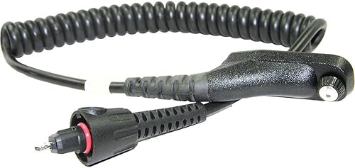 Miniatura 2 de DRS 30009402002 Temperatura extrema 500 grados F. Cable para APX XE NNTN8203 NNTN8575 Micrófono de altavoz remoto para Motorola Altavoz Mic APX