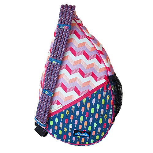 KAVU Paxton Pack Rope Sling Crossbody Bag - Popsicle Party