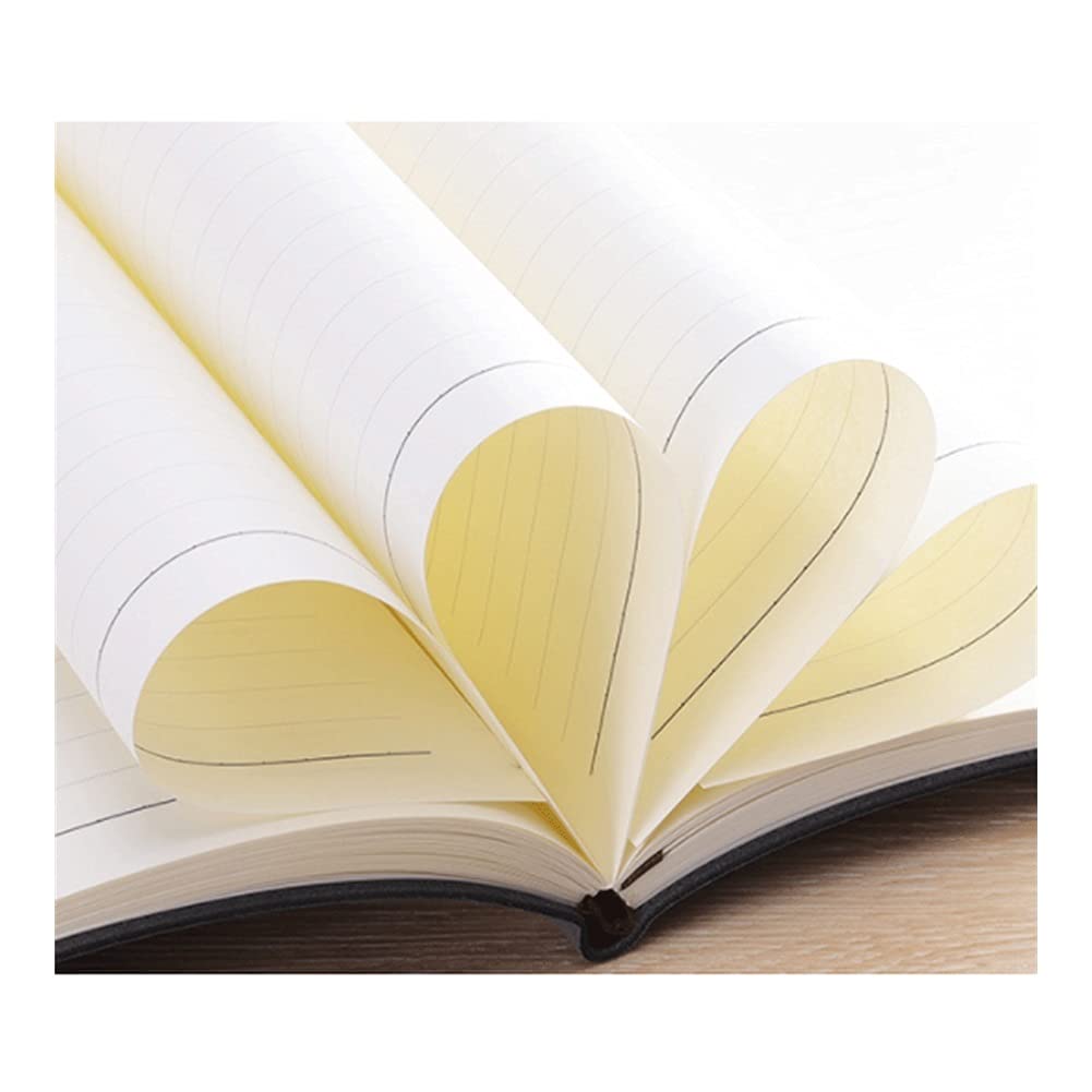 Journal taccuino Diario/Notebook B5 diario Orizzontale 100 Pagine PU. Coperchio Morbido per Notebook in Pelle, 2 Confezioni, Adatto per Ufficio, casa e Scuola Affari dell'ufficio Scolastico