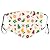 Hotkey F_topbu 5pcs Kids Reusable Face Bandanas with 10pcs Filter Washable Breathable Merry Christmas Face_Masks Face Cotton Covering for Childrens Outdoor