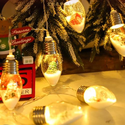 Luces Navideñas Exteriores Interior Cordón de Luces LED 3 Metros para Decoración 3