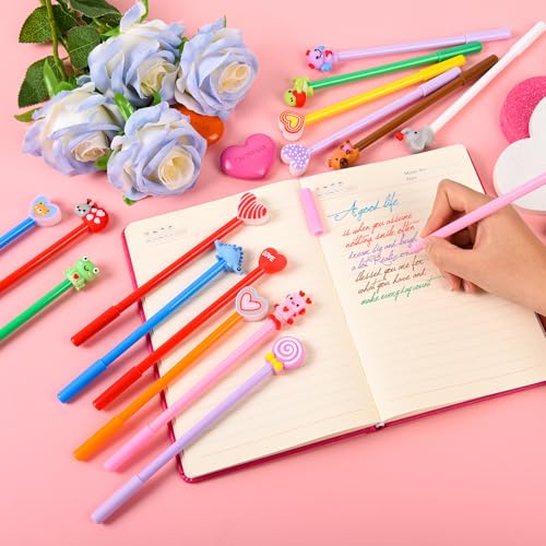 Bolígrafo Gel LiYiQ 50 Pzs Diseño Animal Día San Valentín miniatura 2