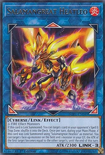 Amazon Co Jp 遊戯王 Sofu En040 転生炎獣ヒートライオ Salamangreat Heatleo 英語版 1st Edition レア Soul Fusion Pack ホビー 通販