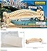 Puzzled Sydney Bridge 3D Wooden Puzzle Model Kit - Fun and Education Wooden Building Kits for Kids, DIY Wooden Puzzle Toy Bridge Model Construction Kit, Cool Architecture Gifts for Kids - 55 Pieces