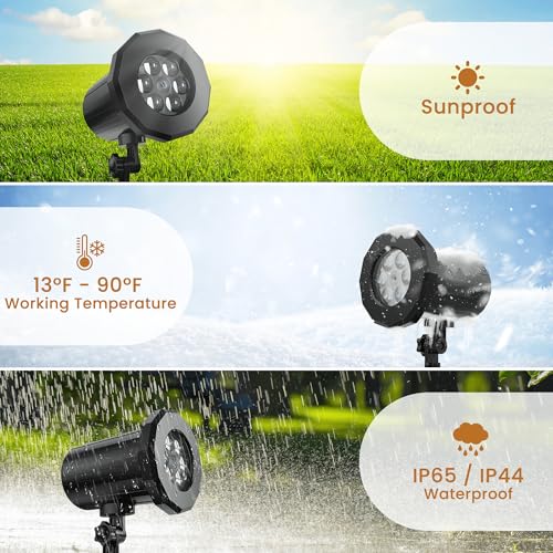Dstana SS170 Christmas Snowflake Projector Lights Outdoor thumb #2