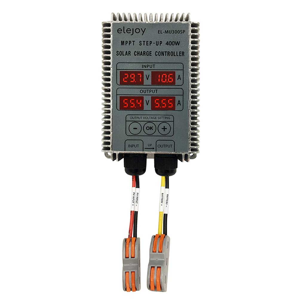 400W Step-up MPPT Real-time Tracking Function LED Display Solar Supplys Battery Recharging Controller 24~85V Output Voltage Adjustable IP66 Waterproof Dustproof Grade Overheating SRT Circuit Input-image-37