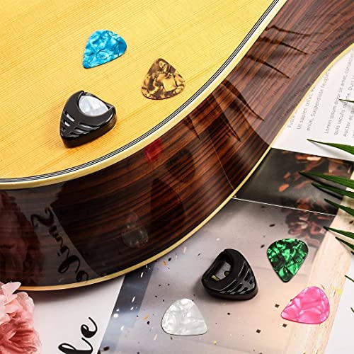 8 supports de médiators de guitare, supports de médiators en celluloïd à ressort pour guitare électrique, basse… - Les Beatles, Paul McCartney, John Lennon, RIngo Starr, George Harrison 8 supports de médiators de guitare, supports de médiators en celluloïd à ressort pour guitare électrique, basse… – Image 7