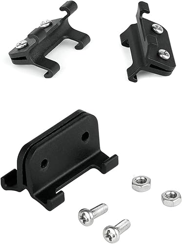 Miniatura 5 de Placa de matrícula y soporte Piezas fijas para accesorios de ciclismo Triatlón Race Bike (tubo redondo)